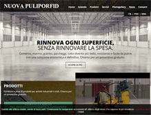 Tablet Screenshot of nuovapuliporfid.com